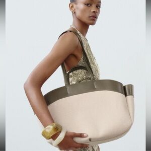 ZARA COMBINATION TOTE BAG